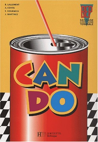 Anglais BEP 2nde/Terminale Can do