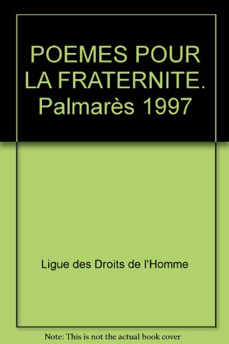 Poèmes pour la fraternité