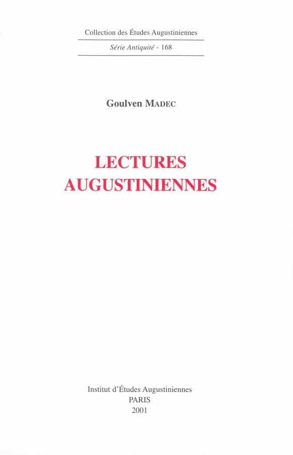 Lectures augustiniennes