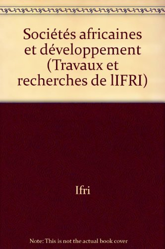 Sociétés africaines et développement
