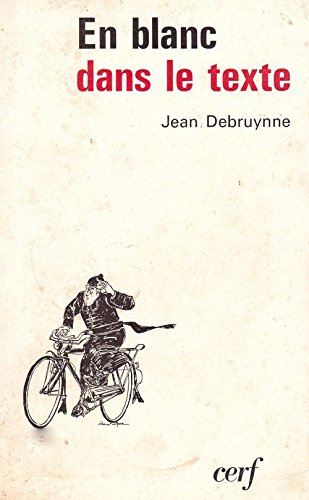 en blanc dans le texte