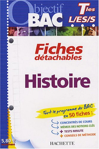Histoire terminales L, ES, S