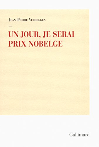 Un jour, je serai prix Nobelge