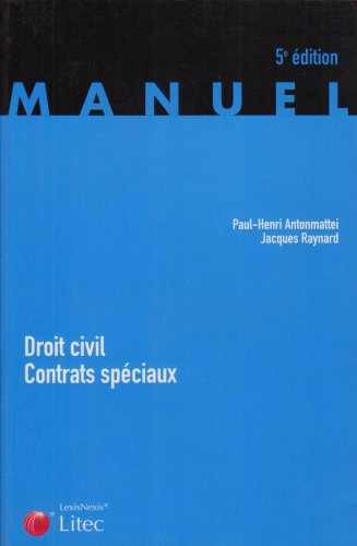 Droit civil, contrats spéciaux