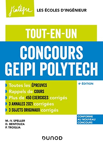Concours Geipi Polytech : tout-en-un : conforme au nouveau concours