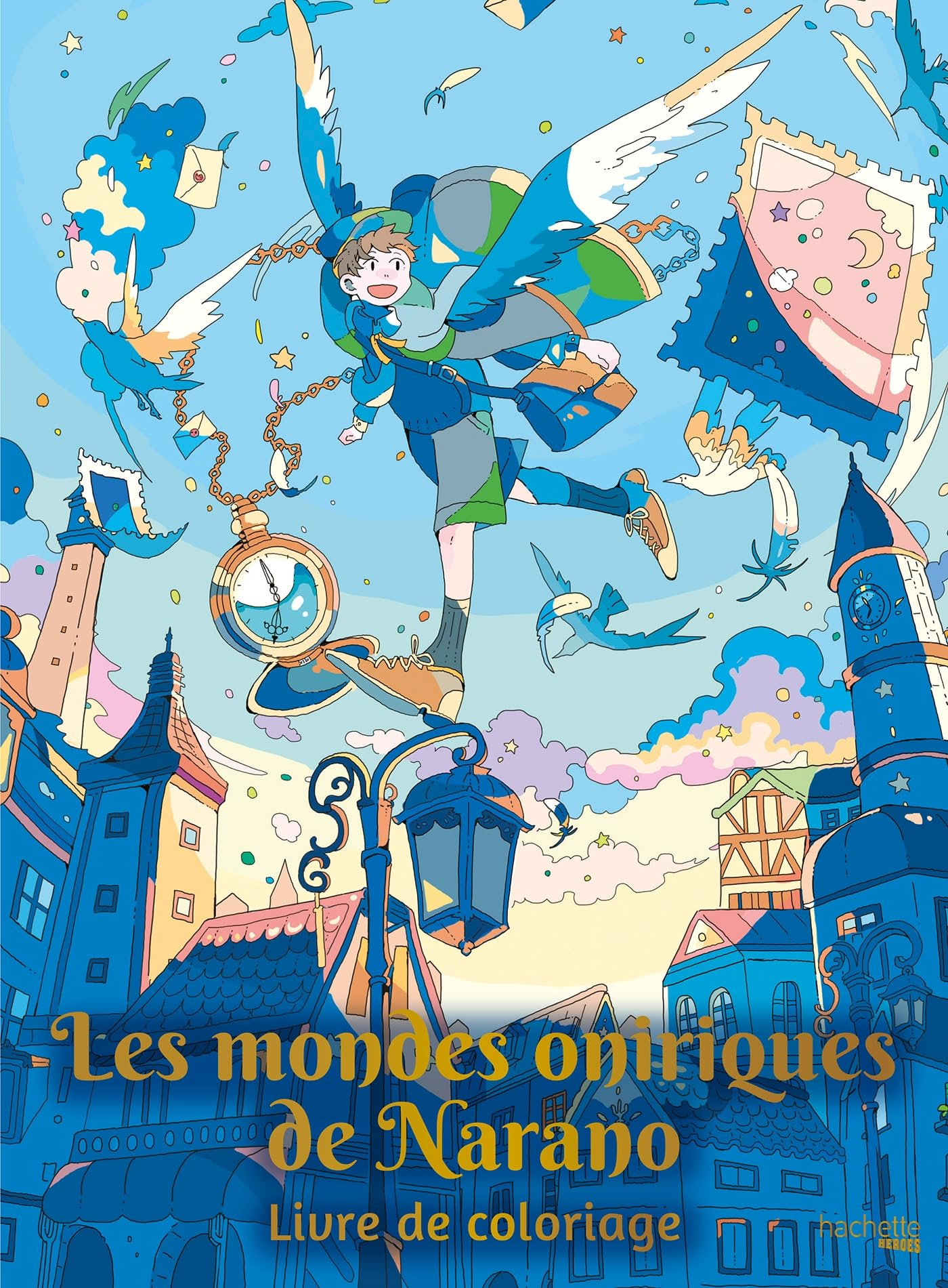 Les mondes oniriques de Narano : Livre de coloriage