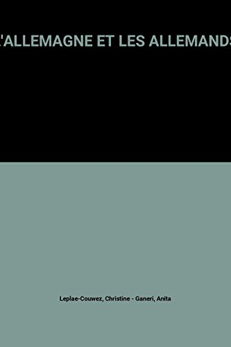 L'Allemagne et les Allemands