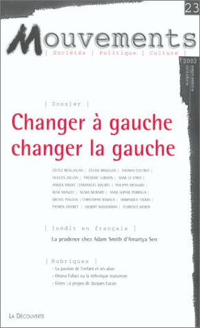 Mouvements, n° 23. Changer à gauche, changer la gauche