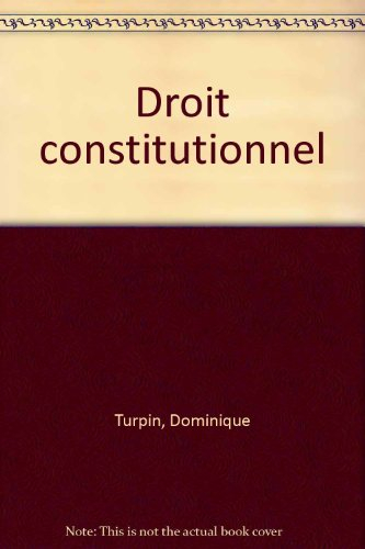 Droit constitutionnel