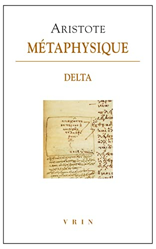 Métaphysique. Livre Delta