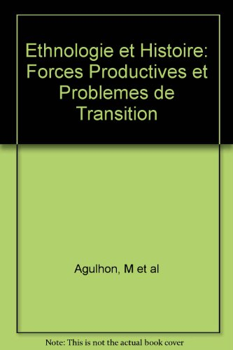 ethnologie et histoire