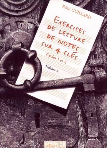 Exercices de lecture de notes sur 4 clés