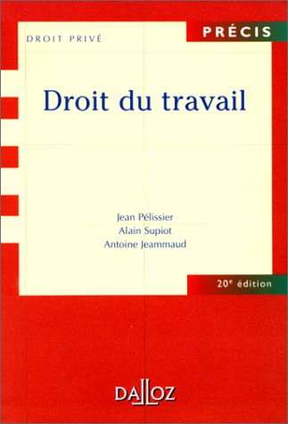 droit du travail, 20e édition