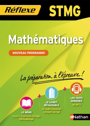 Mathématiques STMG : nouveau programme