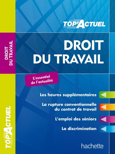 Droit du travail : 2013-14