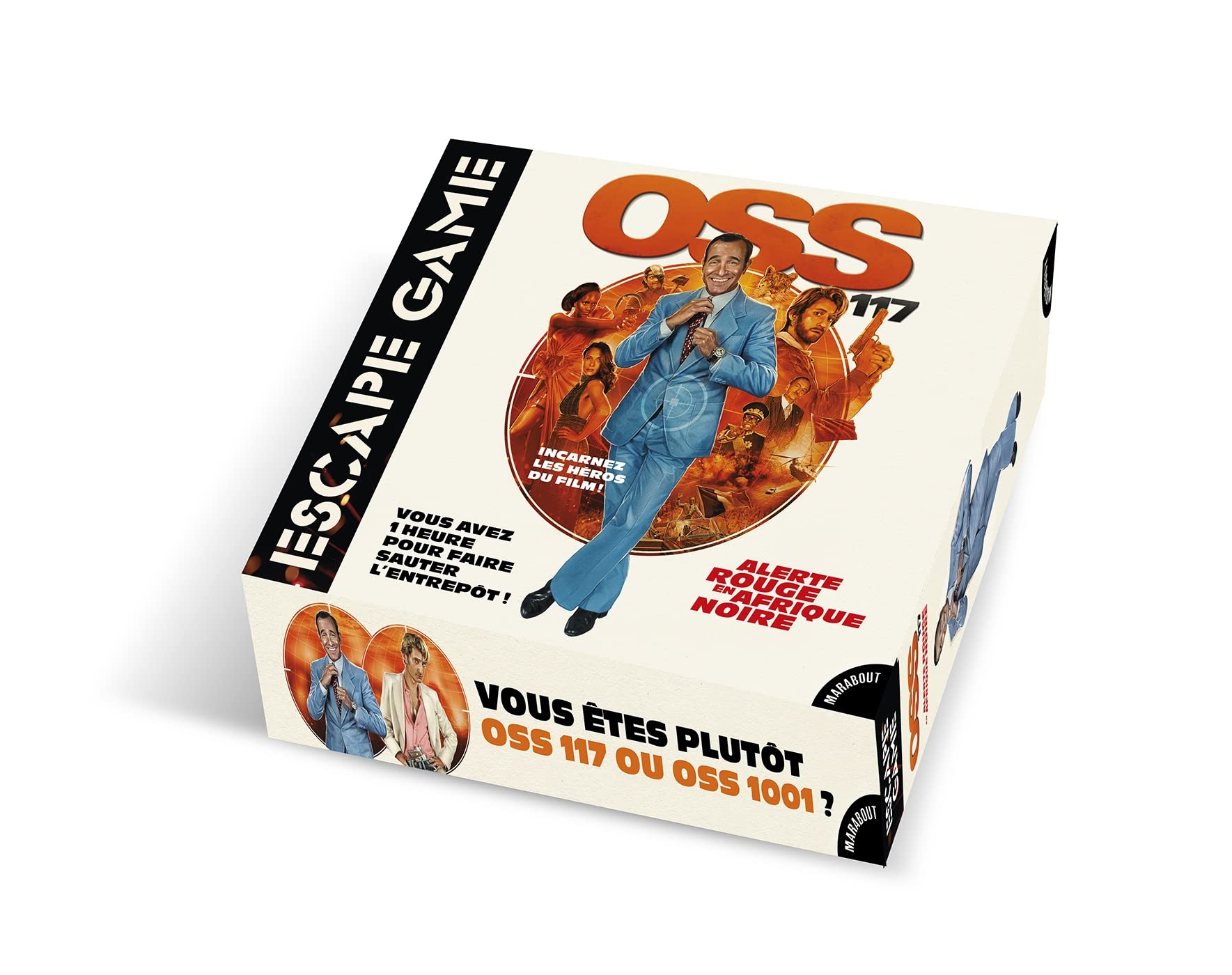 OSS 117 : alerte rouge en Afrique noire : vous avez 1 heure pour faire sauter l'entrepôt !