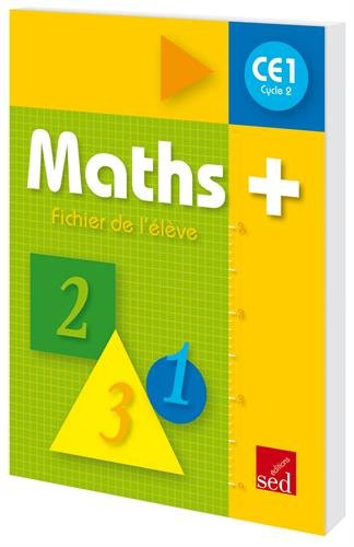 Maths + cycle 2 CE1 : fichier de l'élève