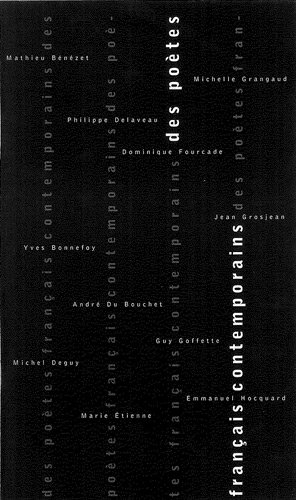Des poètes français contemporains