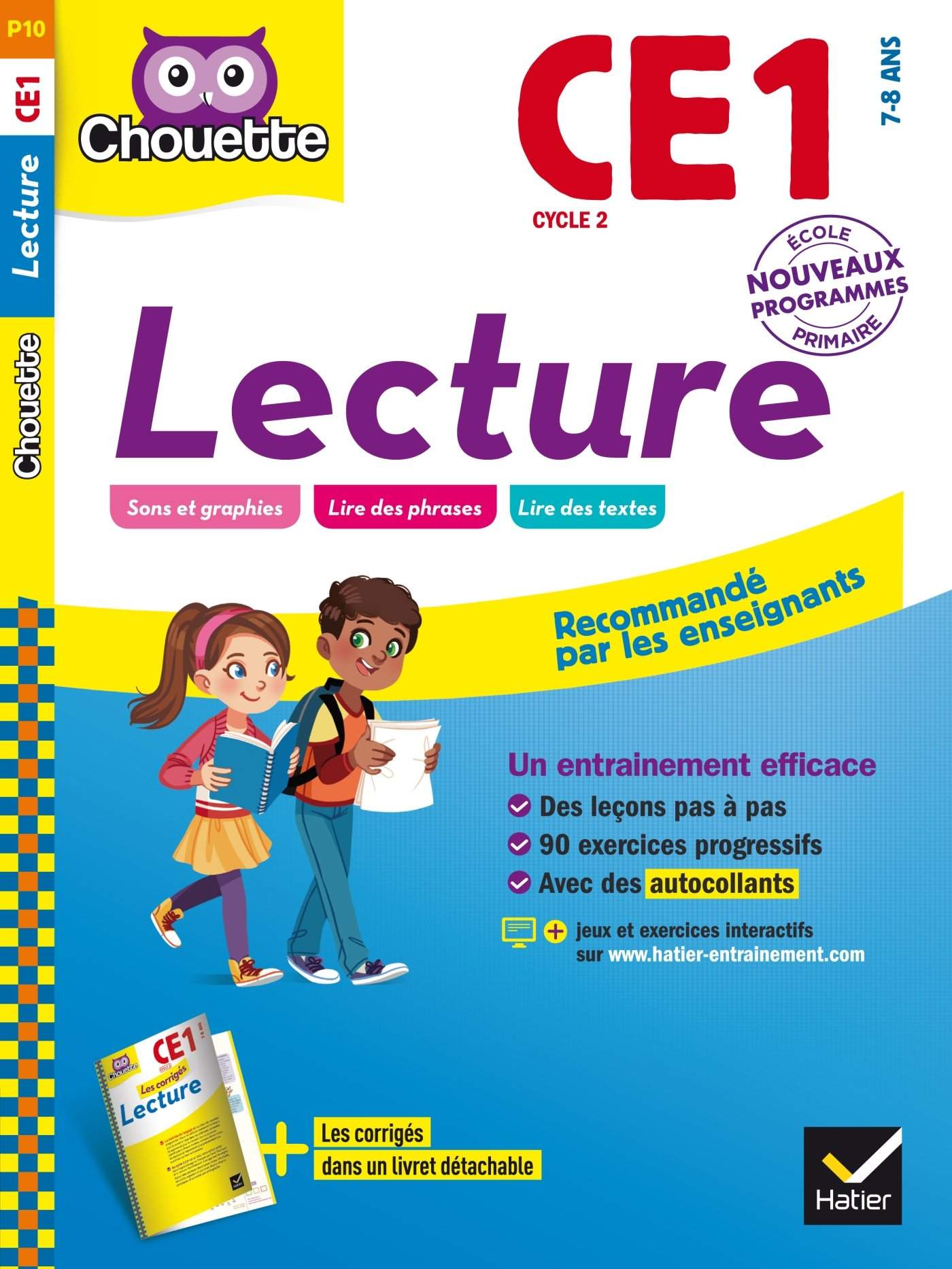 Lecture CE1, cycle 2, 7-8 ans : nouveau programme