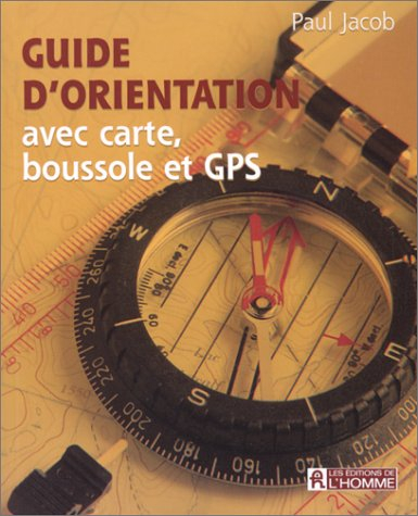 Guide d'orientation avec carte, boussole et GPS