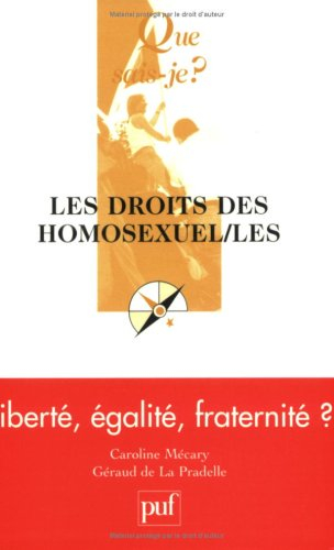 Les droits des homosexuel-les