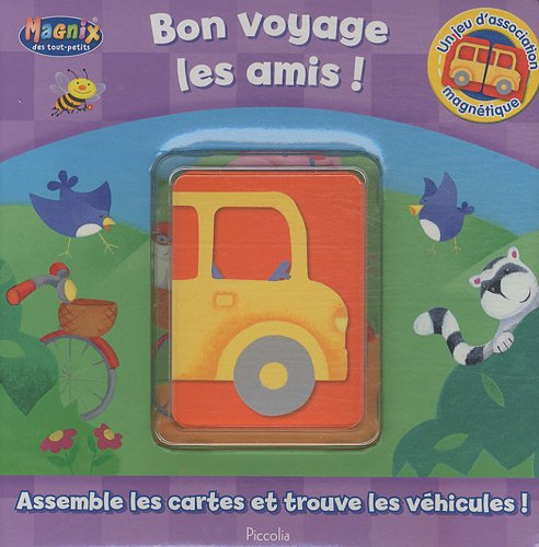 Bon voyage les amis ! : assemble les cartes et trouve les véhicules !