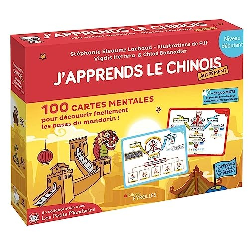 J'apprends le chinois autrement : 100 cartes mentales pour découvrir facilement les bases du mandari
