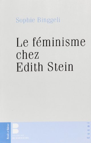 Le féminisme chez Edith Stein