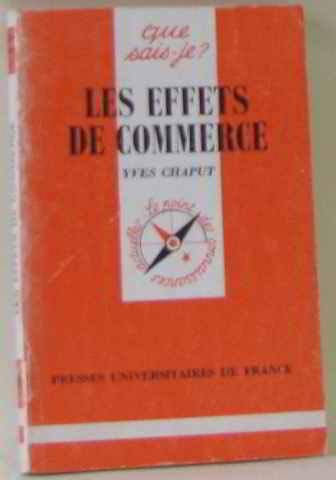 Les effets de commerce