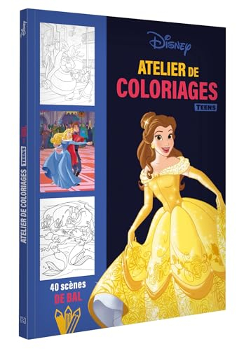 DISNEY TEENS : Atelier de coloriages : Scènes de Bal
