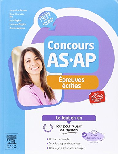 Concours AS-AP : épreuves écrites