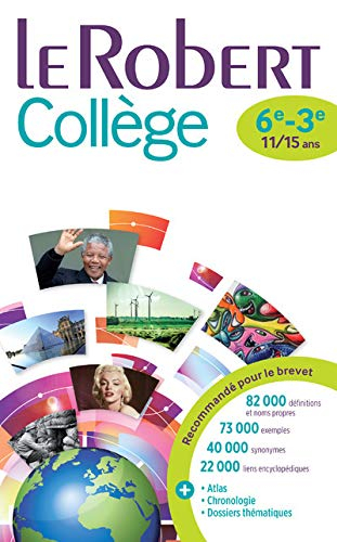 Le Robert collège : 6e-3e, 11-15 ans