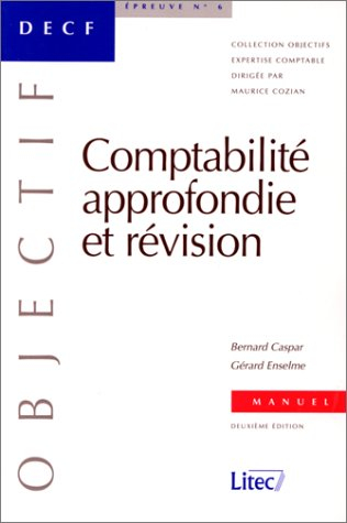 manuel de comptabilité approfondie, 2e édition. epreuve numéro 6 (ancienne édition)