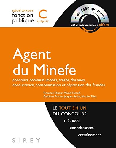 Agents du Minefe, catégorie C : concours commun impôts, trésor, douanes, concurrence, consommation e