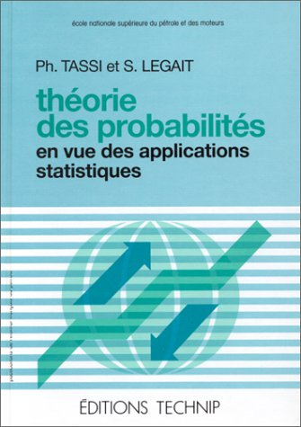 Théorie des probabilités en vue des applications statistiques