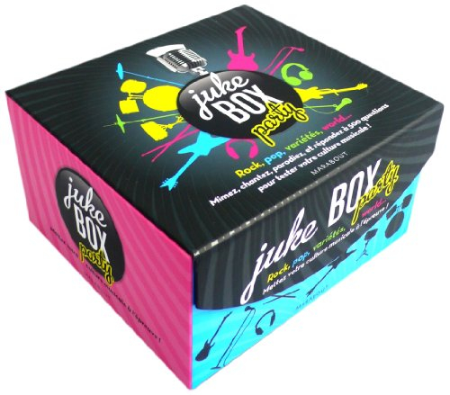 Juke box party : rock, pop, variétés, world... : mimez, chantez, parodiez, et répondez à 500 questio