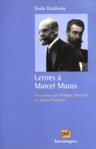 Lettres à Marcel Mauss