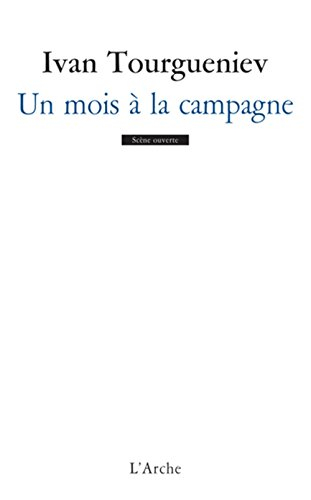Un mois à la campagne : comédie en 5 actes