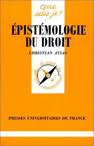 Epistémologie du droit
