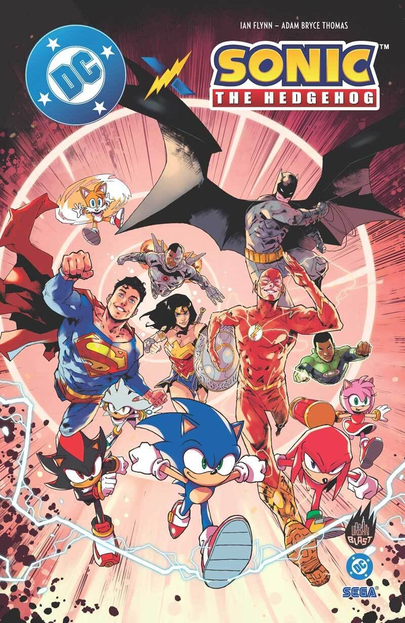 DC x Sonic the hedgehog
