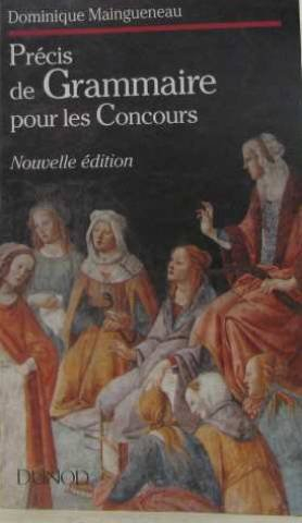 précis de grammaire pour les concours
