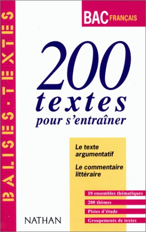 200 textes pour s'entraîner
