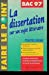 FAIRE POINT DISSERTATION