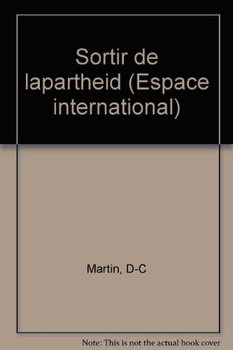 Sortir de l'apartheid