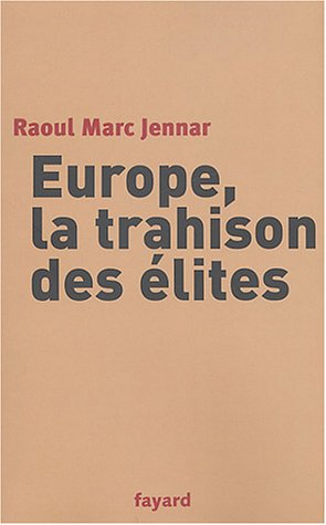 europe, la trahison des élites