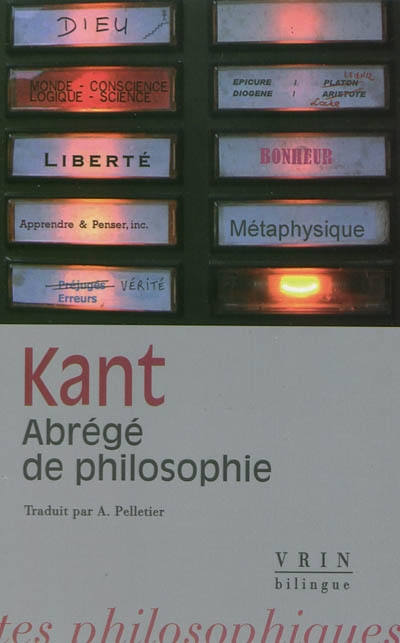 Abrégé de philosophie ou Leçons sur l'encyclopédie philosophique