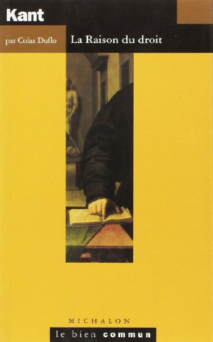 Kant : droit et liberté