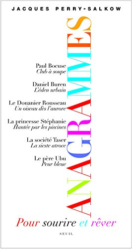 Anagrammes : pour sourire et rêver