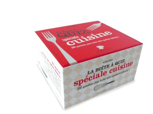 La boîte à quiz spéciale cuisine : 300 questions pour tester votre quotient culinaire !