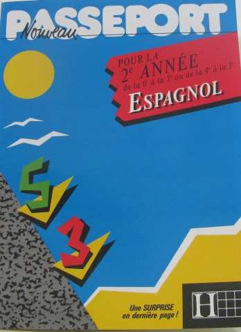 Nouveau passeport pour la 2e année d'espagnol